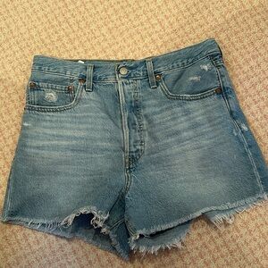 Levi’s Jean shorts-Ribcage Shorts